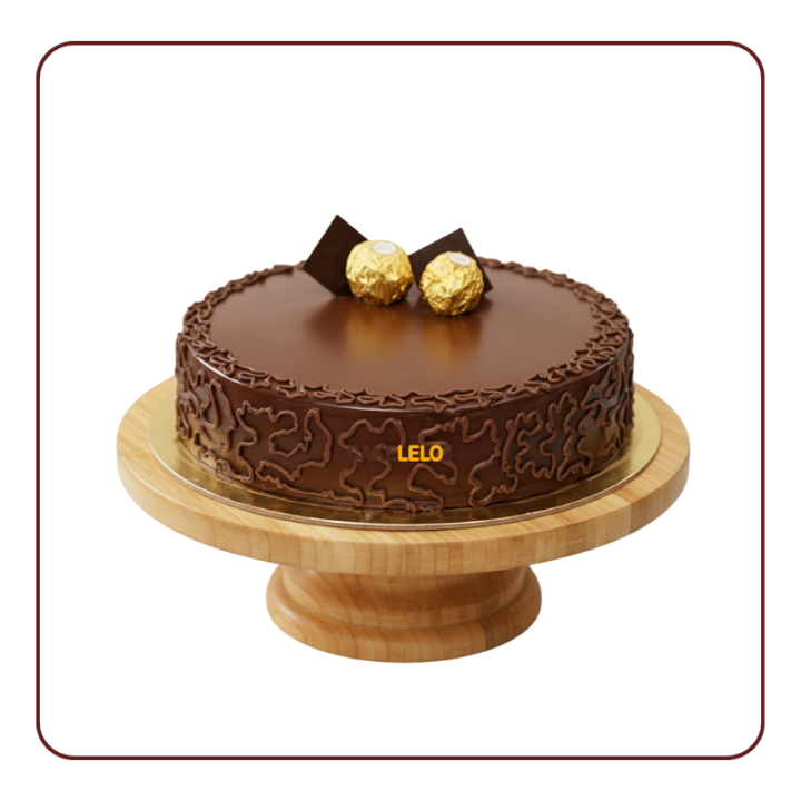 Ferrero Rocher Cake – Premium Chocolate Hazelnut Layer Cake from Cakelelo Kudasan, Gandhinagar