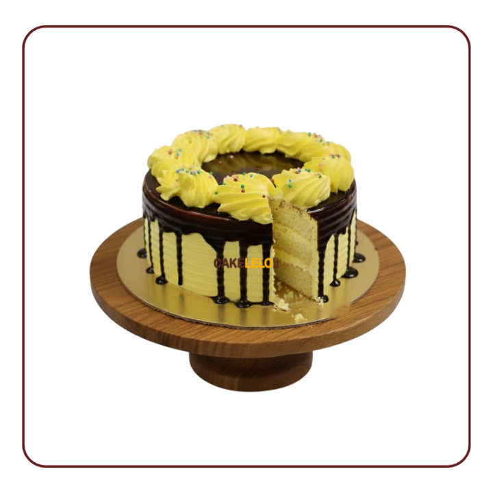 Choco Pineapple Cake in Ambaji – Chocopine Fusion Cake | Cakelelo
