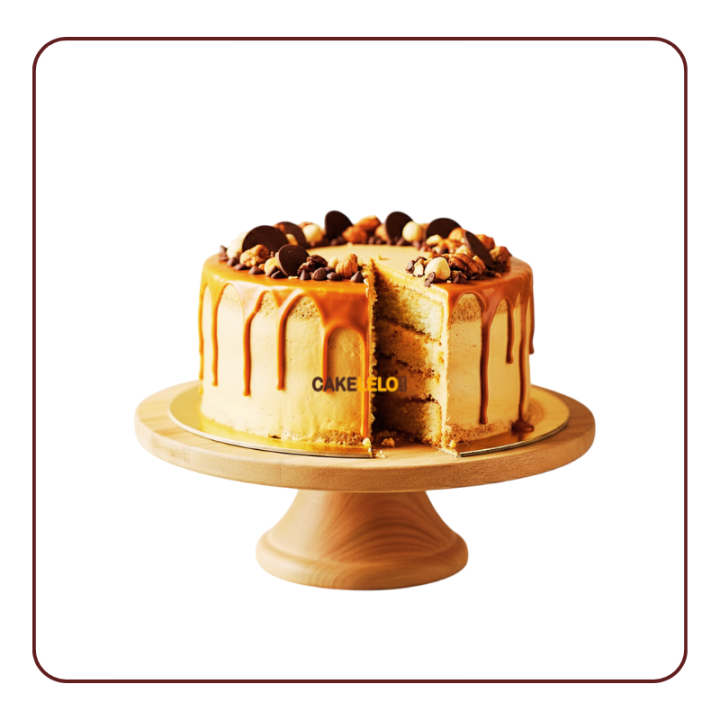 Caramel Cake in Ambaji | Premium Caramel Cream Cake – Cakelelo