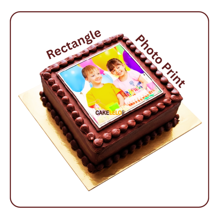 Photo Print Cake in Ambaji – Custom Edible Image Cakes | Cakelelo