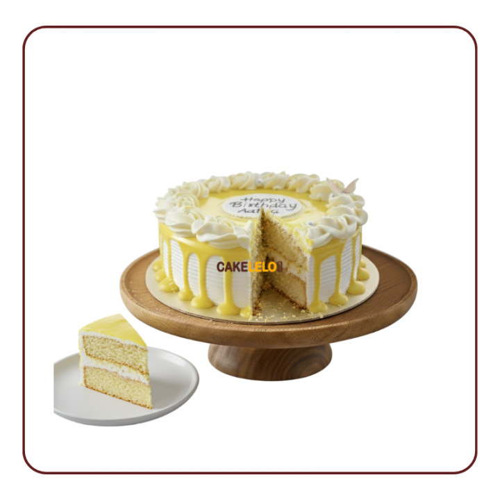 Pineapple Cake in Gandhinagar | Cakelelo Kudasan Bakery