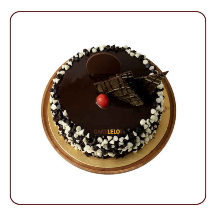 Chocolate Chips Cake in Ambaji – Moist & Crunchy Chocolate Cake | Cakelelo