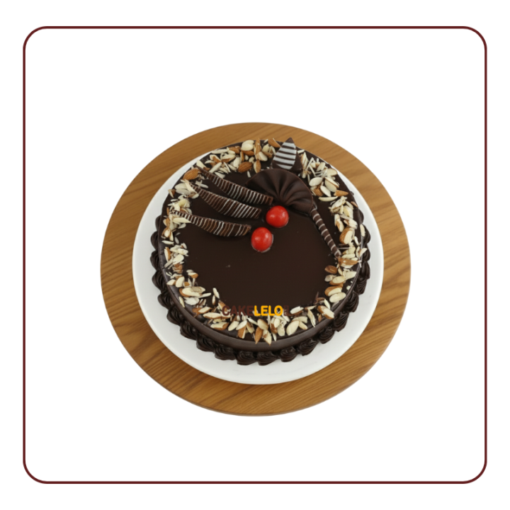 Royal Almond Cake in Khedbrahma | Premium Nutty Celebration Cake