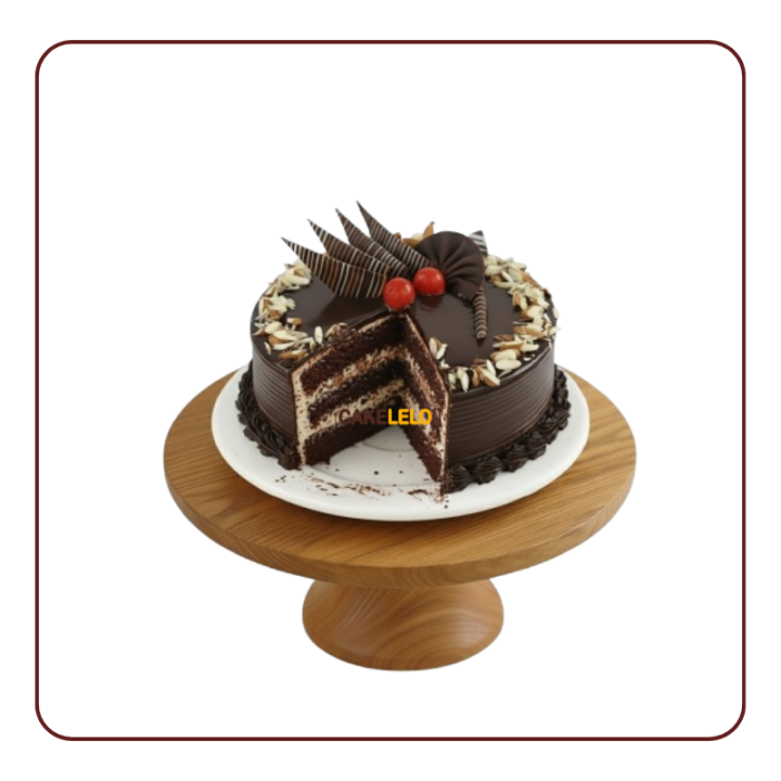 Royal Almond Cake in Khedbrahma | Premium Nutty Celebration Cake