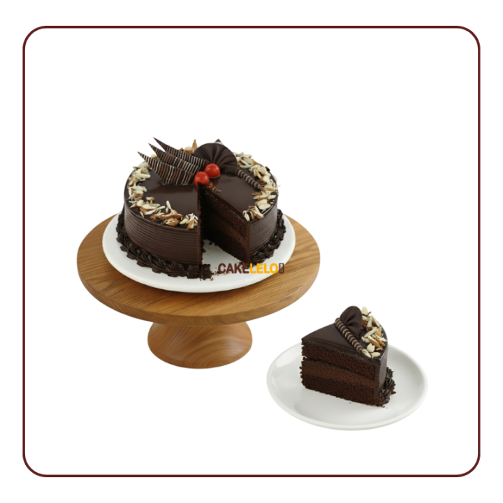 Royal Almond Cake in Khedbrahma | Premium Nutty Celebration Cake