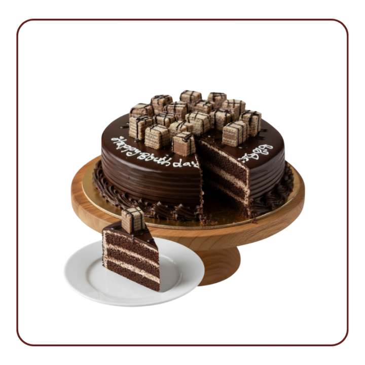 Chocolate Munch Cake in Khedbrahma | Crunchy Premium Cake