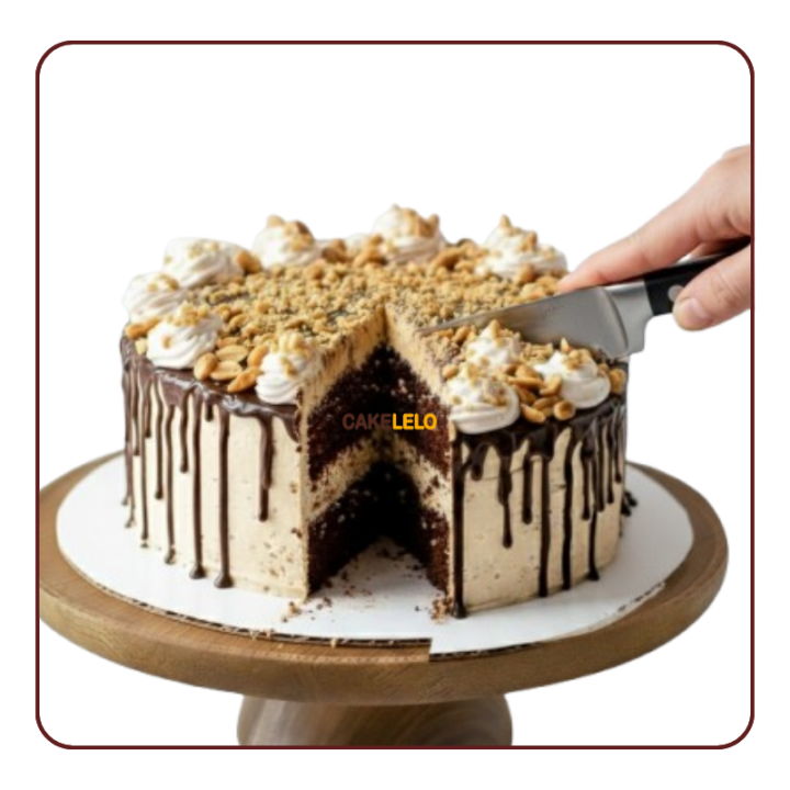 Royal Peanut Cake in Gandhinagar | Cakelelo Kudasan Bakery