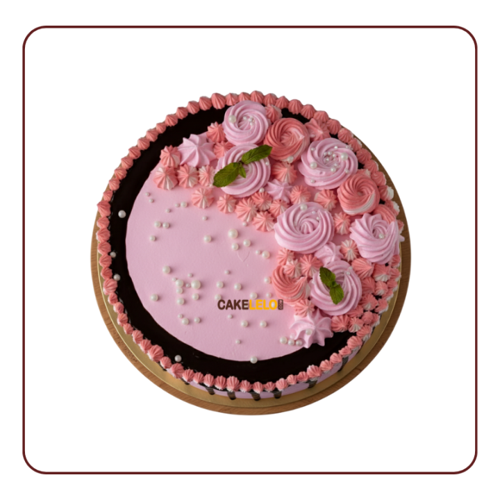 Chocolate Strawberry Cake Khedbrahma | Fresh Berry Chocolate Cake