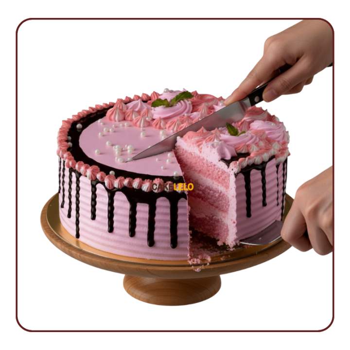 Chocolate Strawberry Cake Khedbrahma | Fresh Berry Chocolate Cake