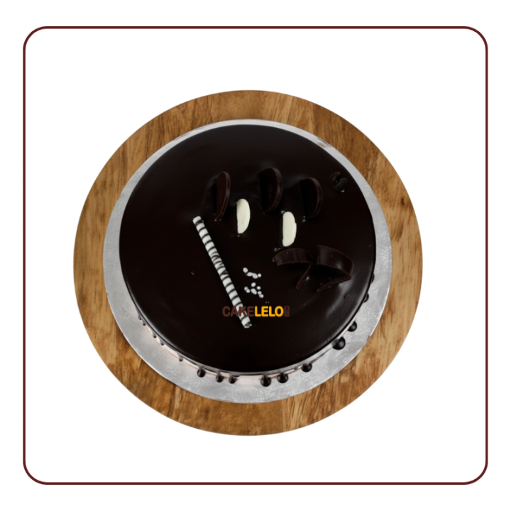 Chocolate Vanilla Cake Khedbrahma | Classic Dual-Flavour Cake