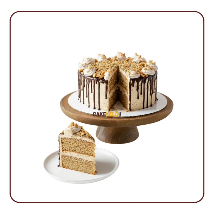 Royal Peanut Cake in Gandhinagar | Cakelelo Kudasan Bakery