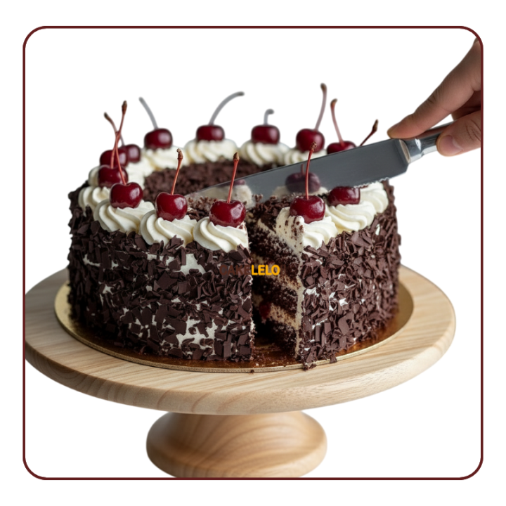 Black Forest Cake Khedbrahma | Classic Chocolate Cherry Cake