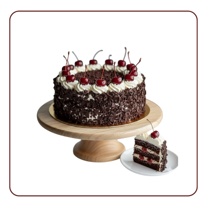 Black Forest Cake Khedbrahma | Classic Chocolate Cherry Cake
