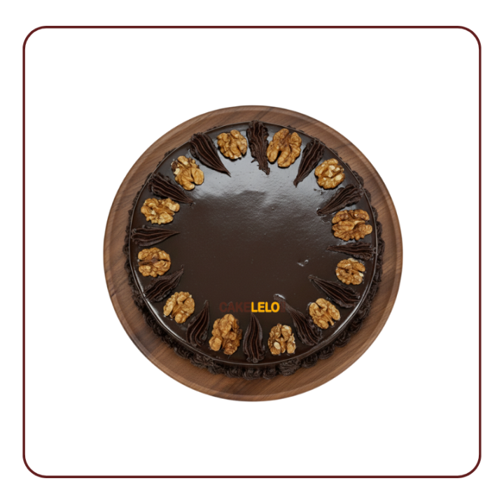 Royal Walnut Cake Khedbrahma | Premium Nutty Celebration Cake