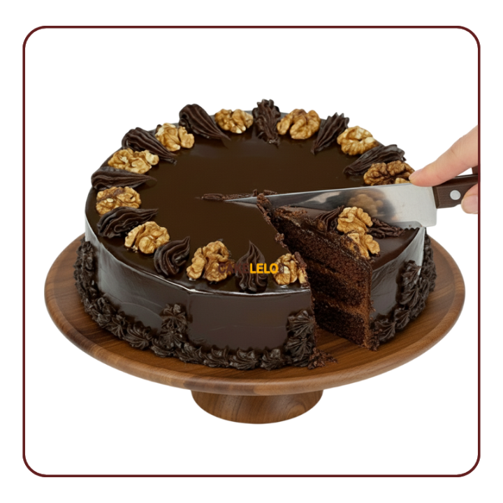 Royal Walnut Cake Khedbrahma | Premium Nutty Celebration Cake
