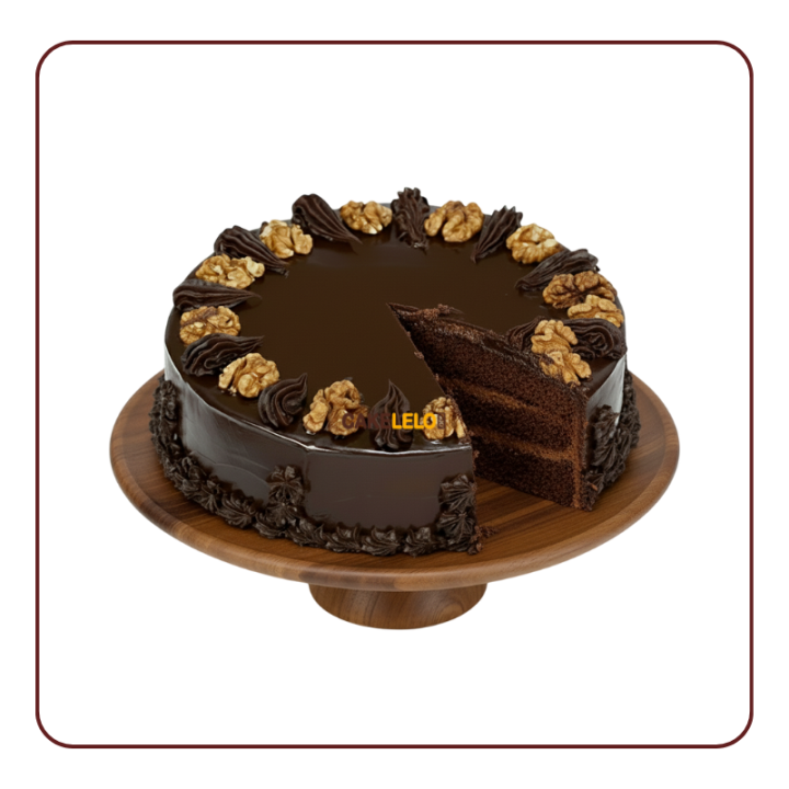 Royal Walnut Cake Khedbrahma | Premium Nutty Celebration Cake