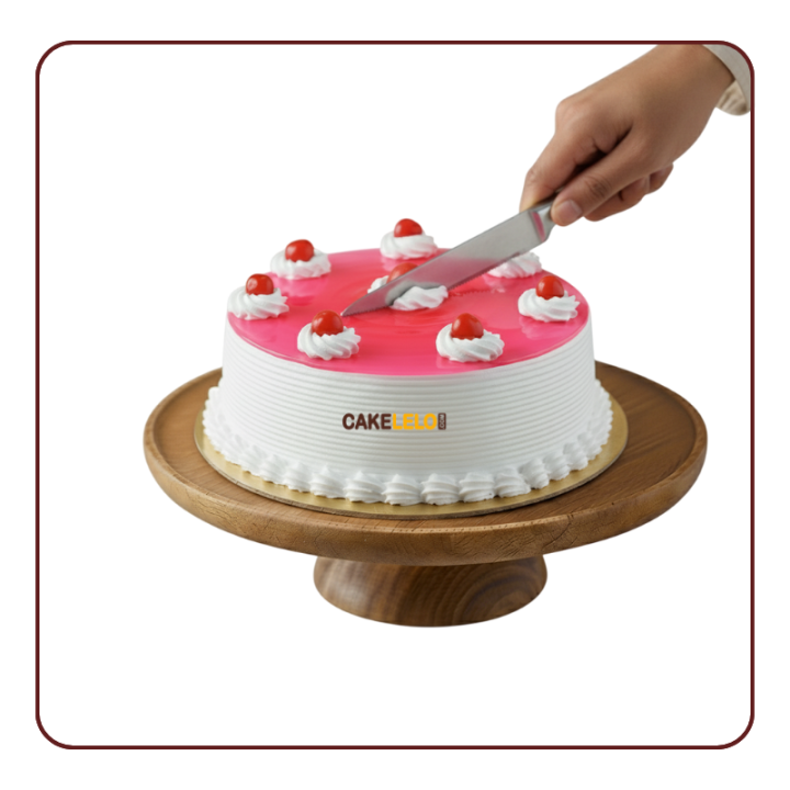 Strawberry Cake Khedbrahma | Fresh Fruit Cream Cake