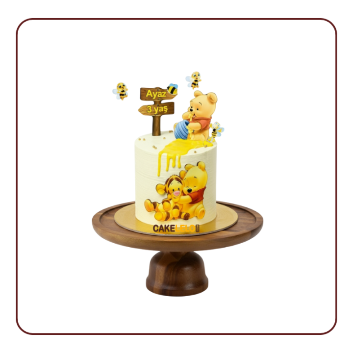 Cuteness baked to perfection — Baby Bear Cake for your little star!