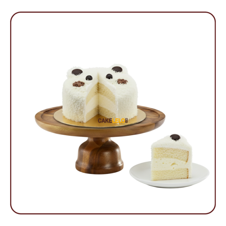 Bear Face Cake in Kudasan Gandhinagar | Custom Designer Cakes