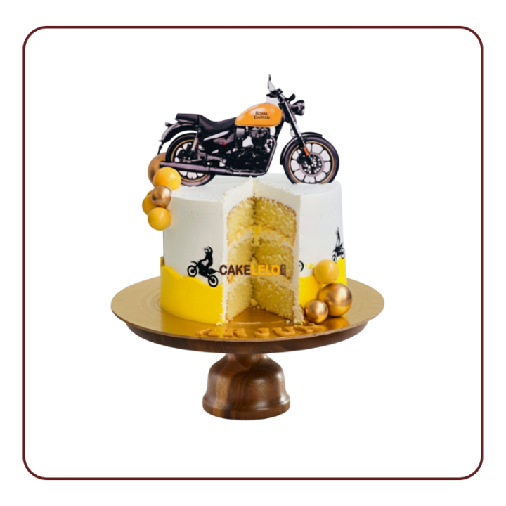 Crazy Bike Lover Cake in Kudasan Gandhinagar | Bike Theme Cake