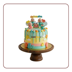 CocoMelon Friend Theme Cake