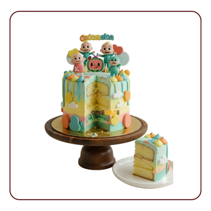 CocoMelon Friend Cake in Kudasan Gandhinagar | Kids Cartoon Cake