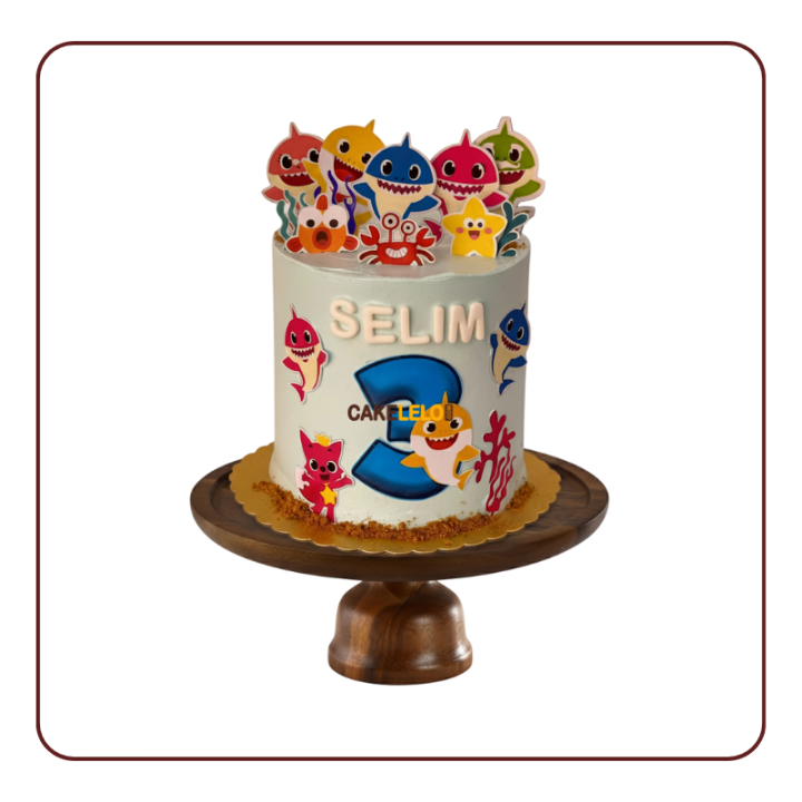 Do-do-do delicious! Dive into celebration joy with our Bolo Baby Shark Cake — the cutest ocean-themed treat in Kudasan
