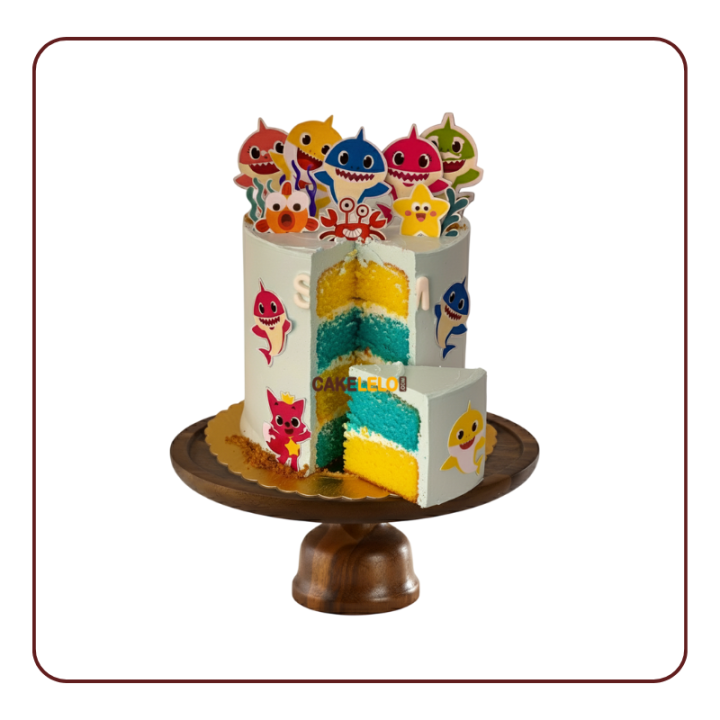 Bolo Baby Shark Cake in Kudasan Gandhinagar