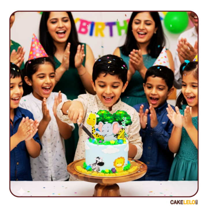 Wild Life Cake in Kudasan Gandhinagar | Nature Theme Cake