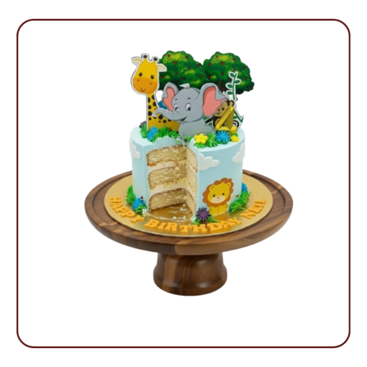 Wild Life Cake in Kudasan Gandhinagar | Nature Theme Cake