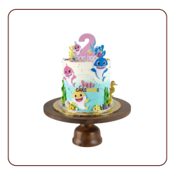 Little Bolo Fish Theme Cake