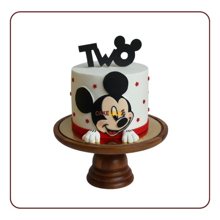 Micky Mouse Magic Cake – A whimsical celebration showstopper crafted in Kudasan, Gandhinagar.