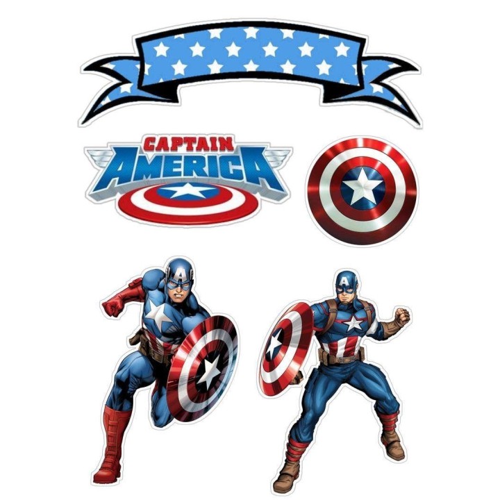 Captain America Theme Cake in Kudasan Gandhinagar | Superhero Custom Cake