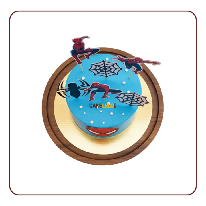 Spider Man Theme Cake in Kudasan Gandhinagar | Superhero Birthday Cake
