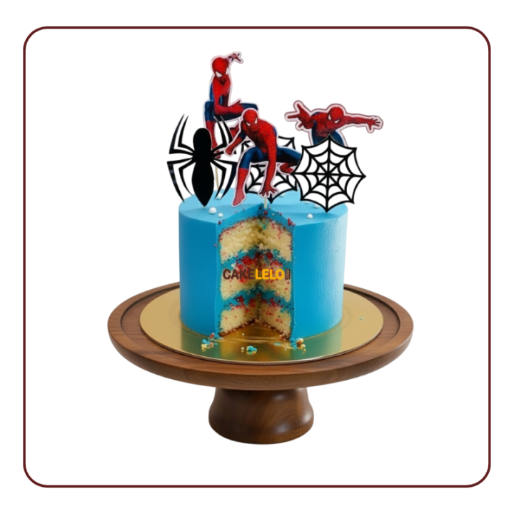 Spider Man Theme Cake in Kudasan Gandhinagar | Superhero Birthday Cake