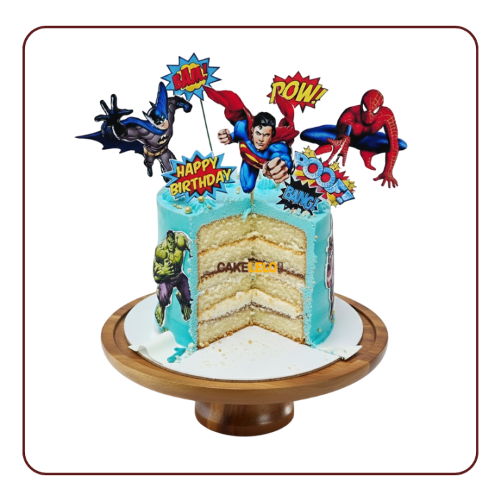 Avengers Theme Cake in Kudasan Gandhinagar | Marvel Superhero Cake