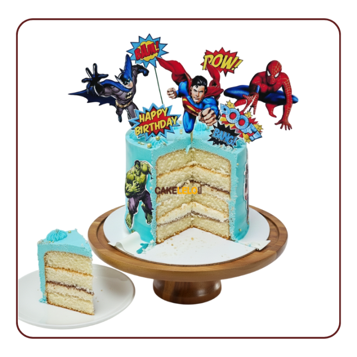 Avengers Theme Cake in Kudasan Gandhinagar | Marvel Superhero Cake