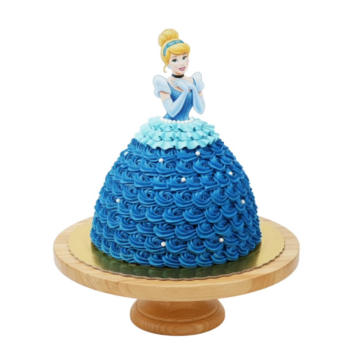 Barbie Doll Cake in Kudasan – A stylish, handcrafted celebration cake designed.