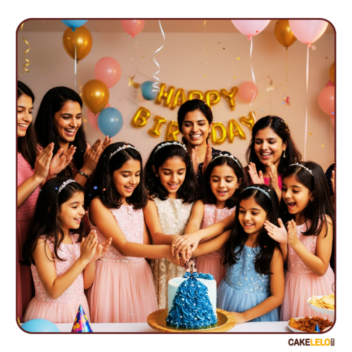 Cute Girl Theme Cake in Kudasan, Gandhinagar | Adorable Designer  Cake