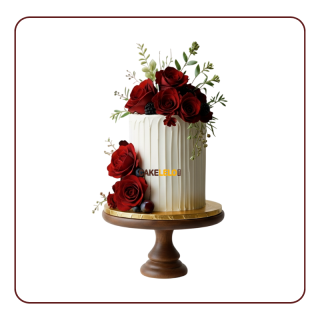 The “Forever Yours Cake” from Kudasan, Gandhinagar — a romantic creation perfect for celebrating timeless love.