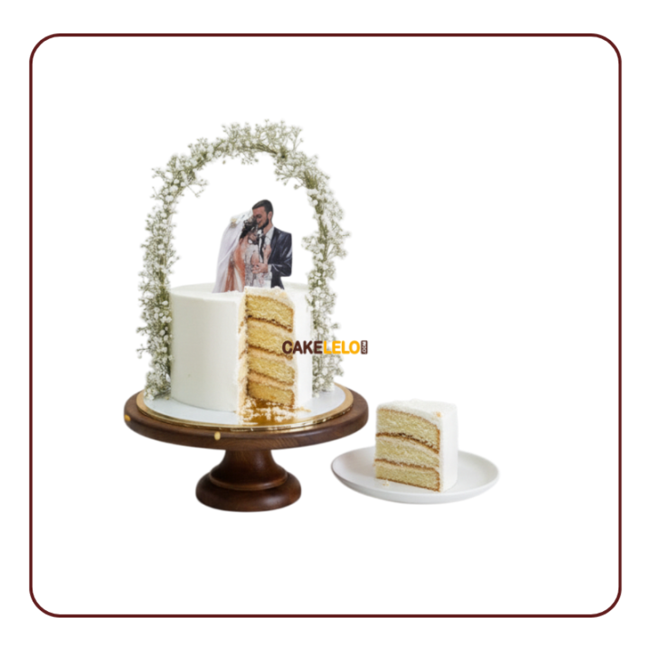Together Forever Engagement Cake | Bakery in Kudasan, Gandhinagar