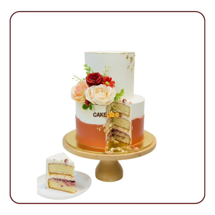 Fairy Tale Forever Cake in Kudasan | Designer Wedding Fantasy Cake