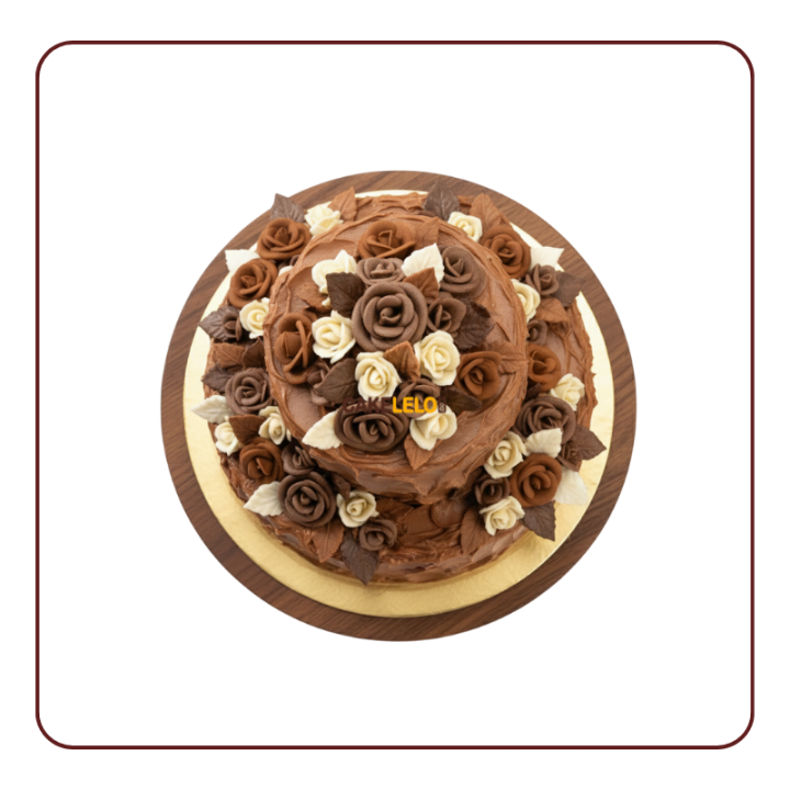 Choco Wedding Cake Delivery in Kudasan | Order Online