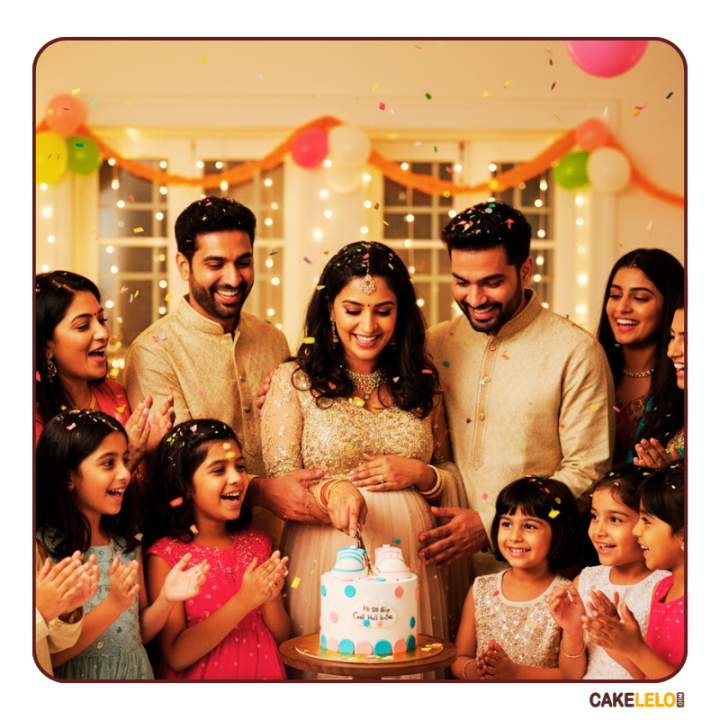 Baby Dreams Cake Kudasan | Best Baby Shower Bakery Order