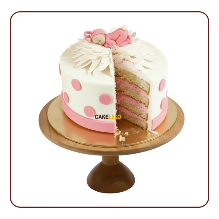 Bundle of Joy Cake Kudasan | Best Baby Shower Bakery Gandhinagar