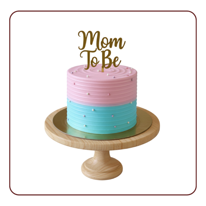 Cuddles and Giggles cake for baby shower in Kudasan Gandhinagar, best bakery near Radhe Square.