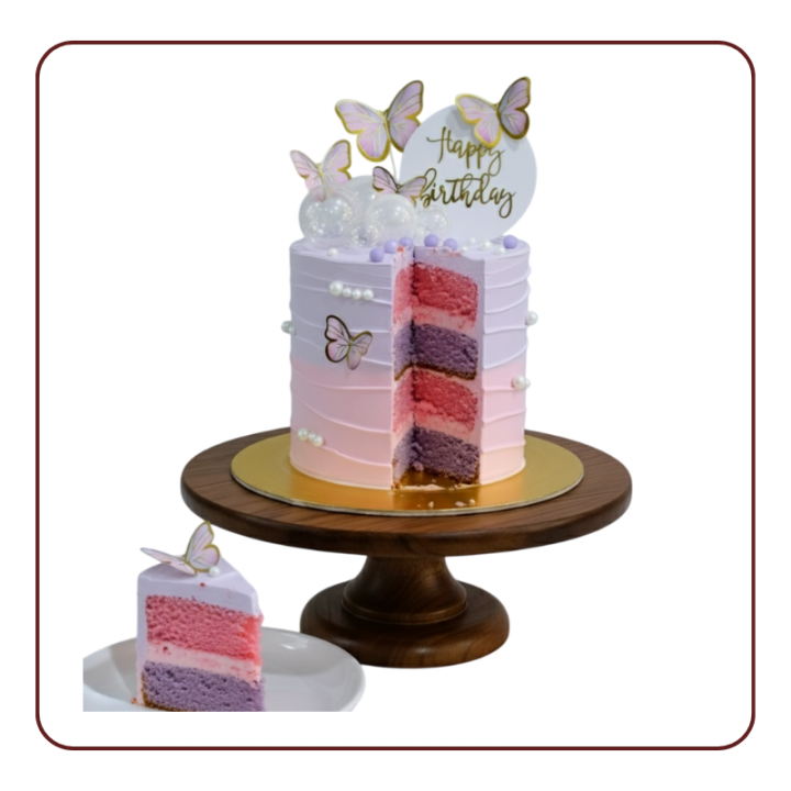 Little Star Butterfly Cake Kudasan | Gender Reveal Bakery