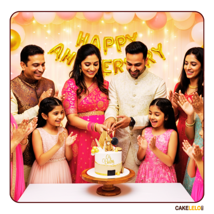 Little Star Delight | Baby Shower Cake Delivery in Gandhinagar