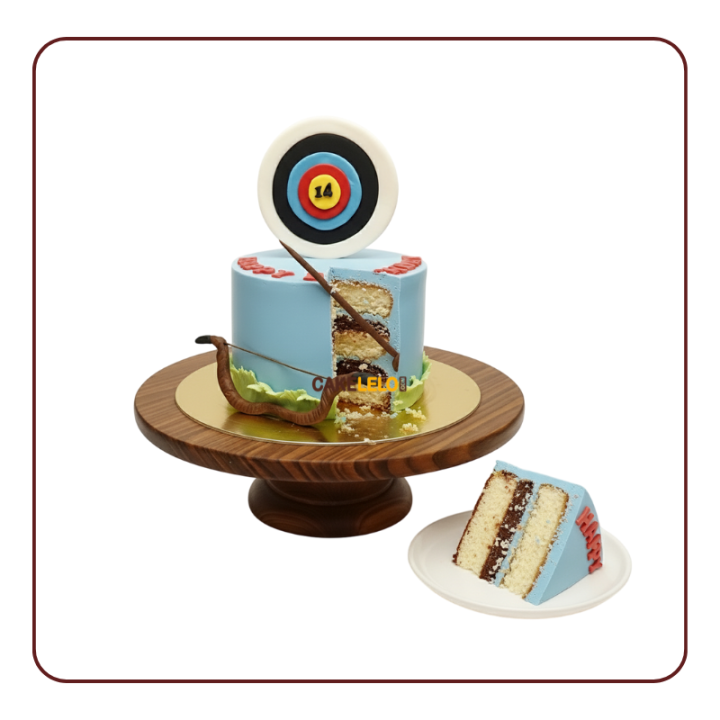 Archery Sport Cake | Custom Birthday Cakes in Kudasan, Gandhinagar