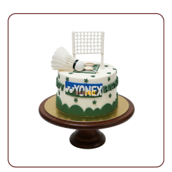 Badminton Sport Cake